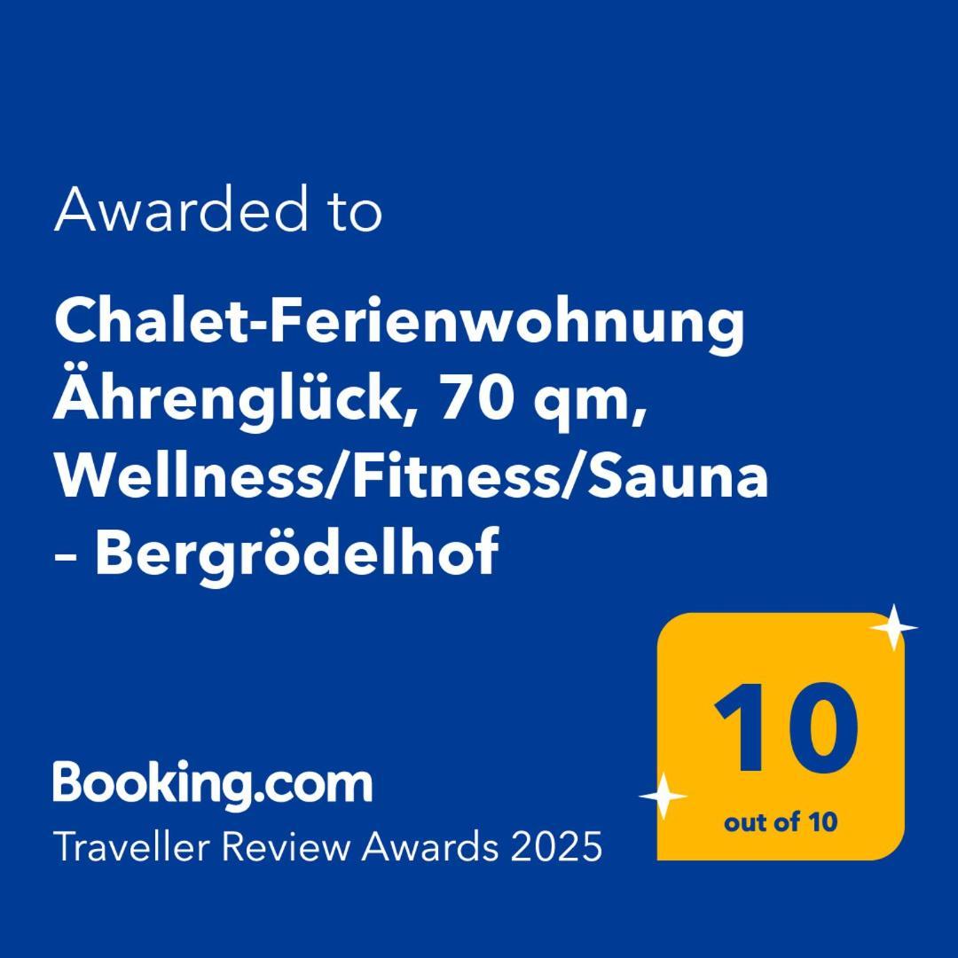 Chalet-Ferienwohnung Aehrenglueck, 70 Qm, Wellness/Fitness/Sauna - Bergroedelhof Feilitzsch Esterno foto